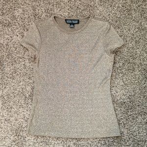 Sparkly gold tee